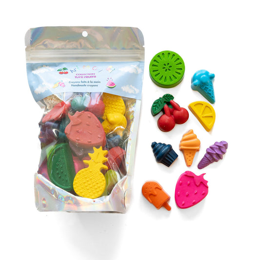 Crayons de cire - ensembles thématiques