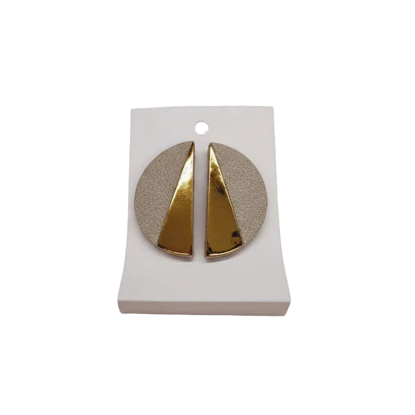 Boucles d’oreilles en céramique « Maya » - Grandes