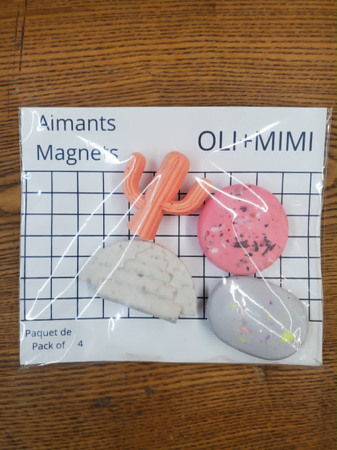 Aimants (paquet de 4)