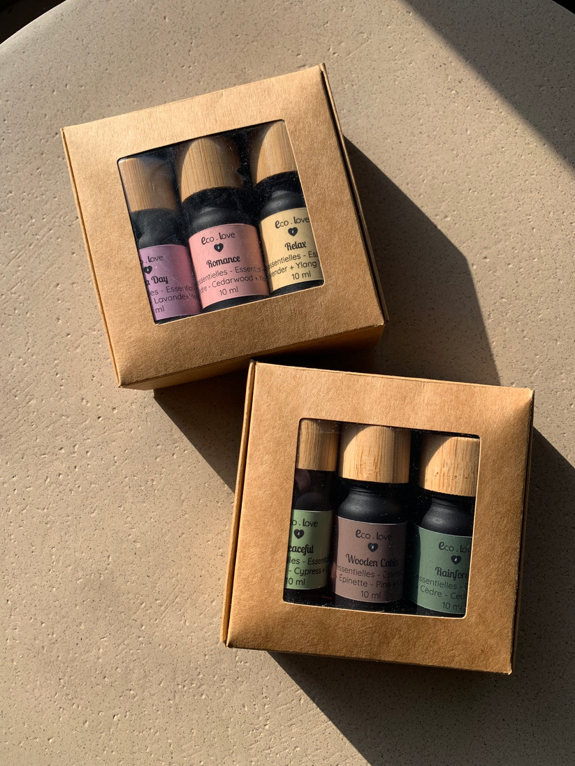 Trio d’huiles essentielles