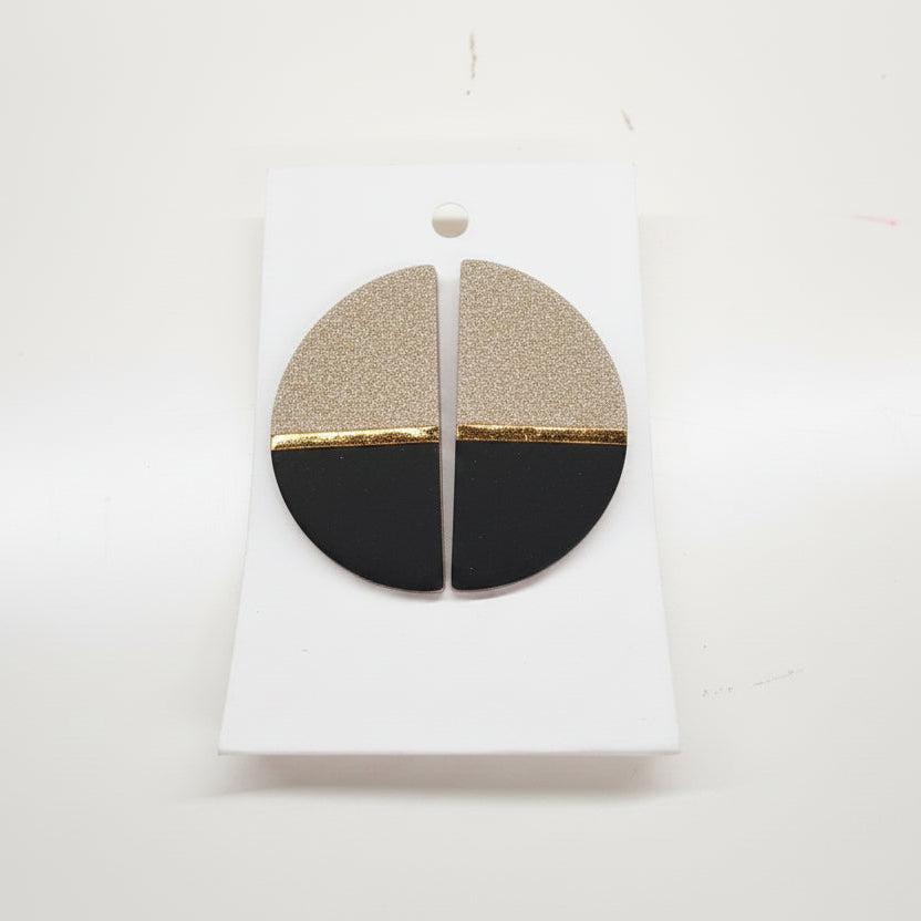 Boucles d’oreilles en céramique « Maya » - Grandes