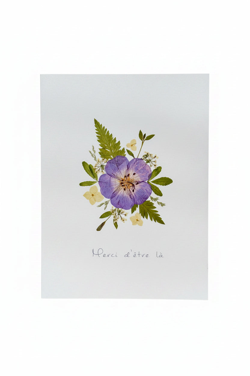 Cartes de souhaits - Nature éphémère