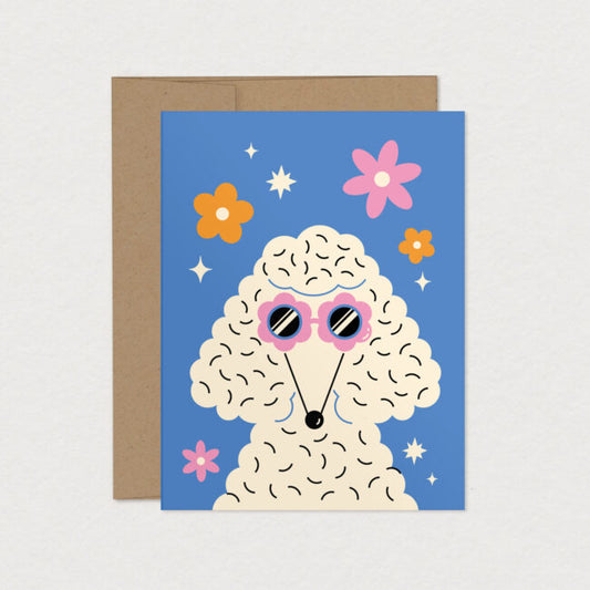 Carte de souhaits – Canichette
