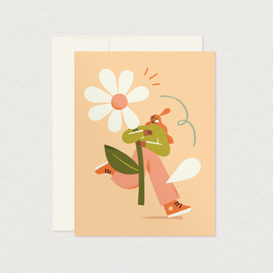 Carte de souhaits – Daisy