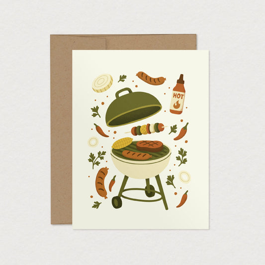 Carte de souhaits – Grillades