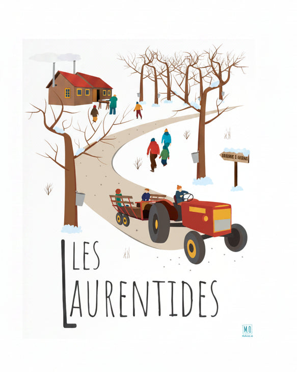 Les Laurentides - Cabane à sucre