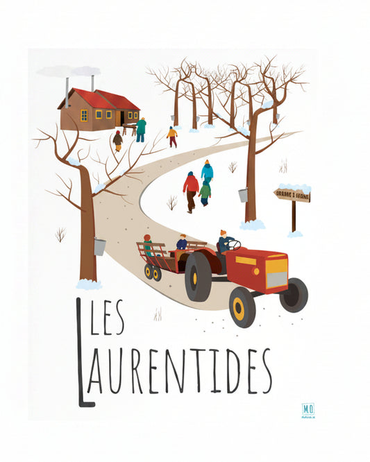 Les Laurentides - Cabane à sucre