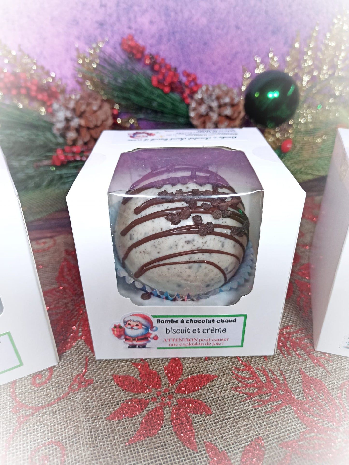 Bombes de chocolat chaud