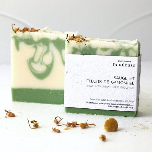 Savon Sauge & Fleurs de camomille