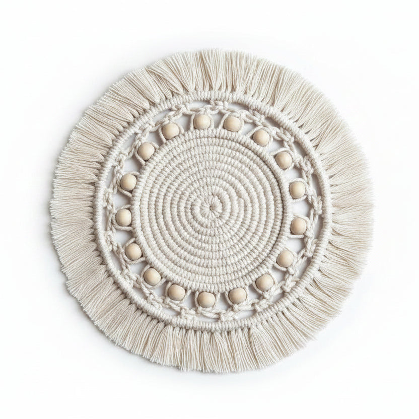 Kit DIY Dessous de plat en macramé