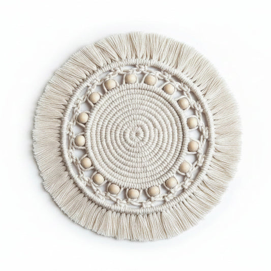 Kit DIY Dessous de plat en macramé