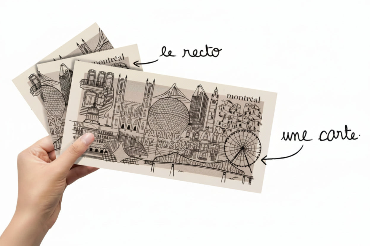 Cartes panoramiques de Montréal - Atelier Marthe