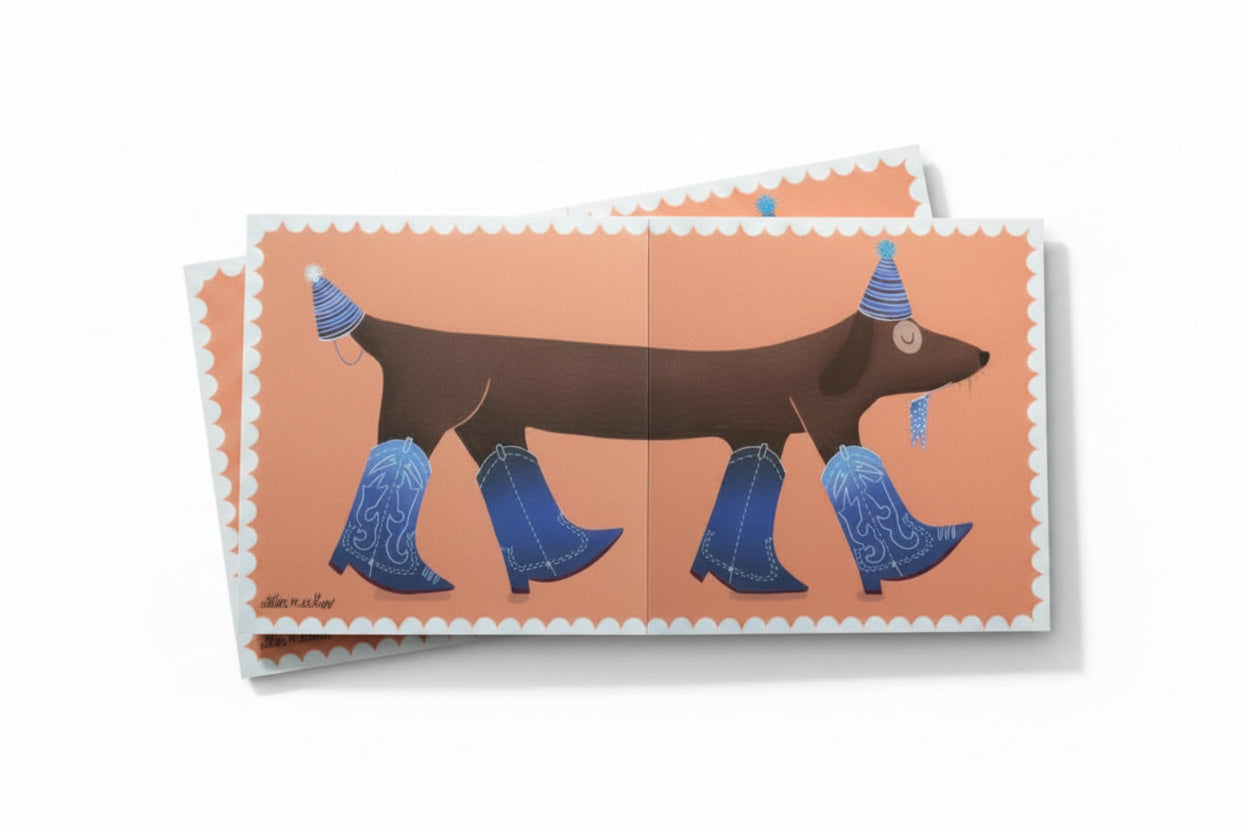 Cartes de souhaits panoramiques - Atelier Marthe