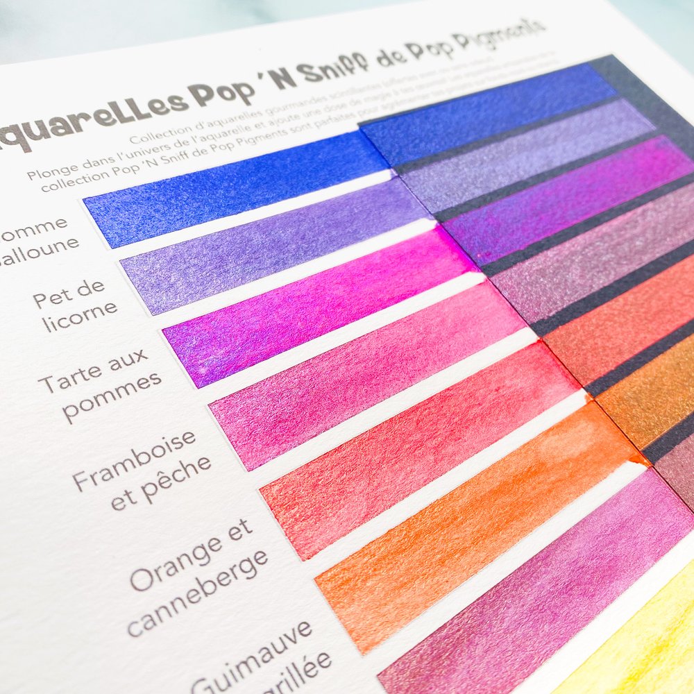 Collection Pop'n Sniff - Aquarelle