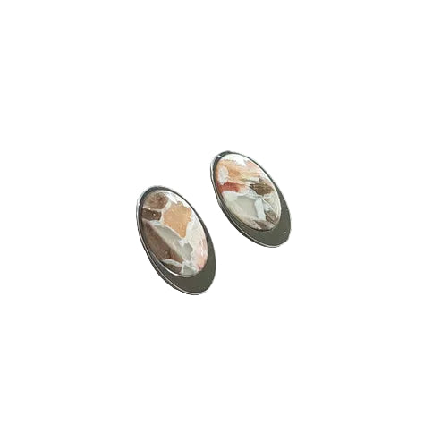 Boucles d'oreilles Ovaline
