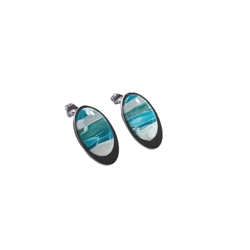 Boucles d'oreilles Ovaline