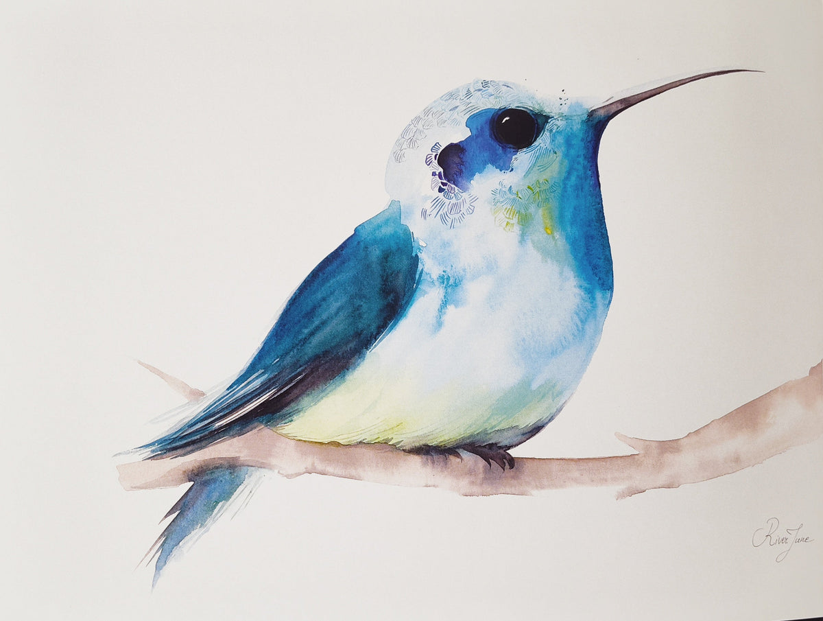 Oiseaux - 8.5 x 11 po - River June