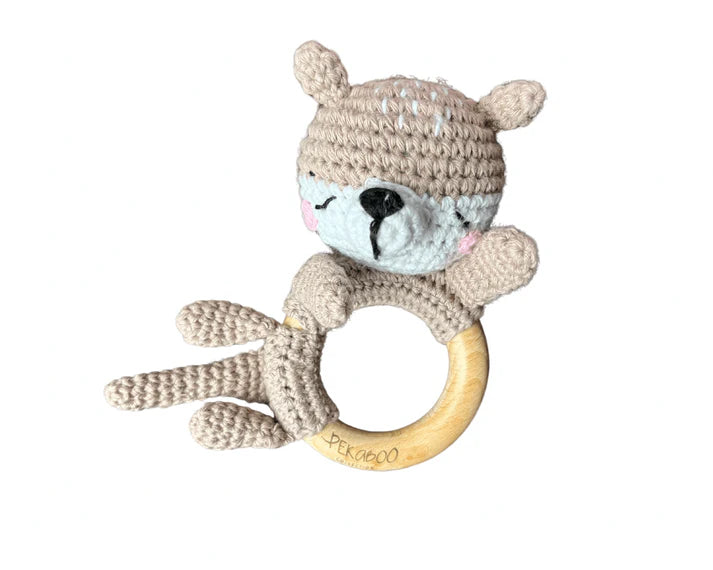 Hochet crocheté
