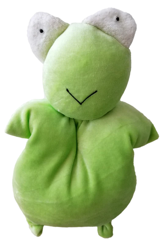 Grenouille Papoum Douillette, velours de bambou