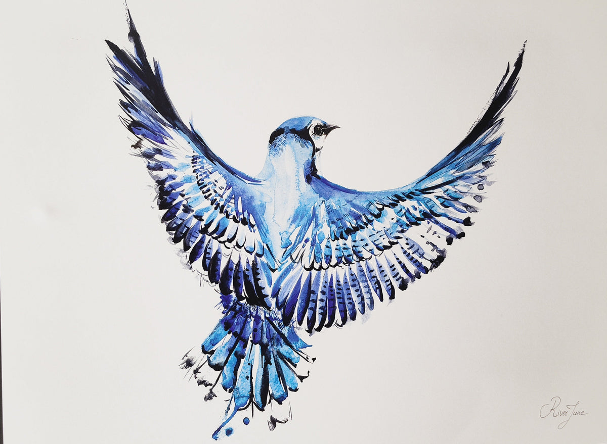 Oiseaux - 8.5 x 11 po - River June