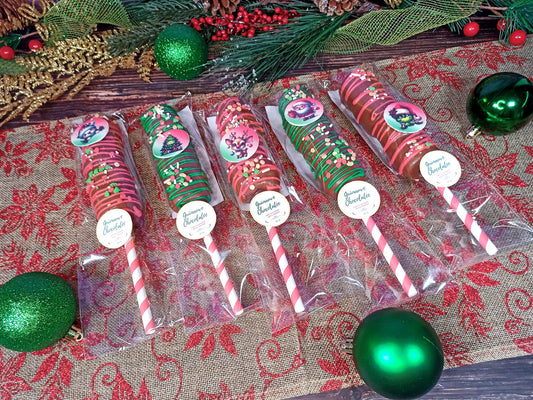 Guimauve au chocolat de Noël