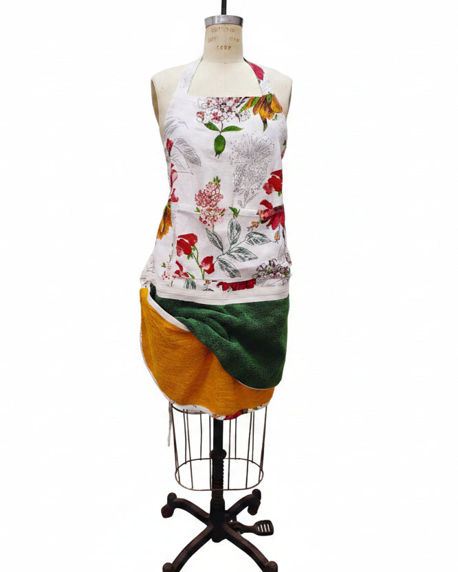 Tablier interchangeable - Fleuri