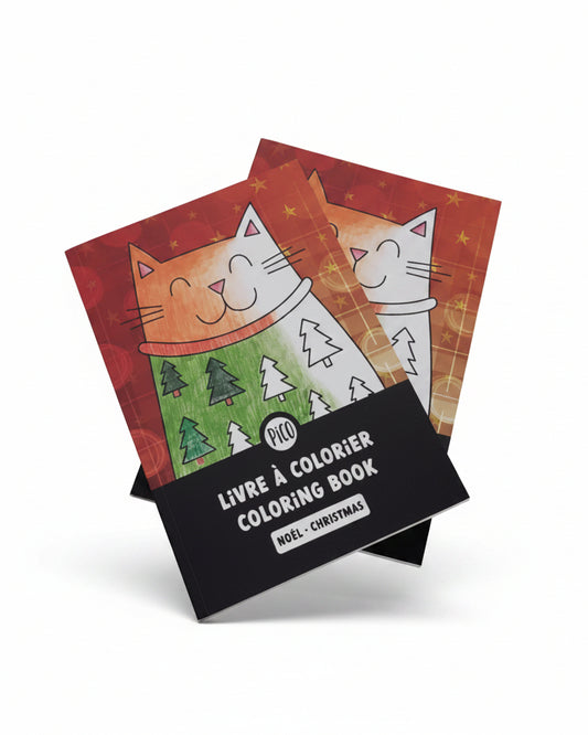 Mini livre à colorier - Noël