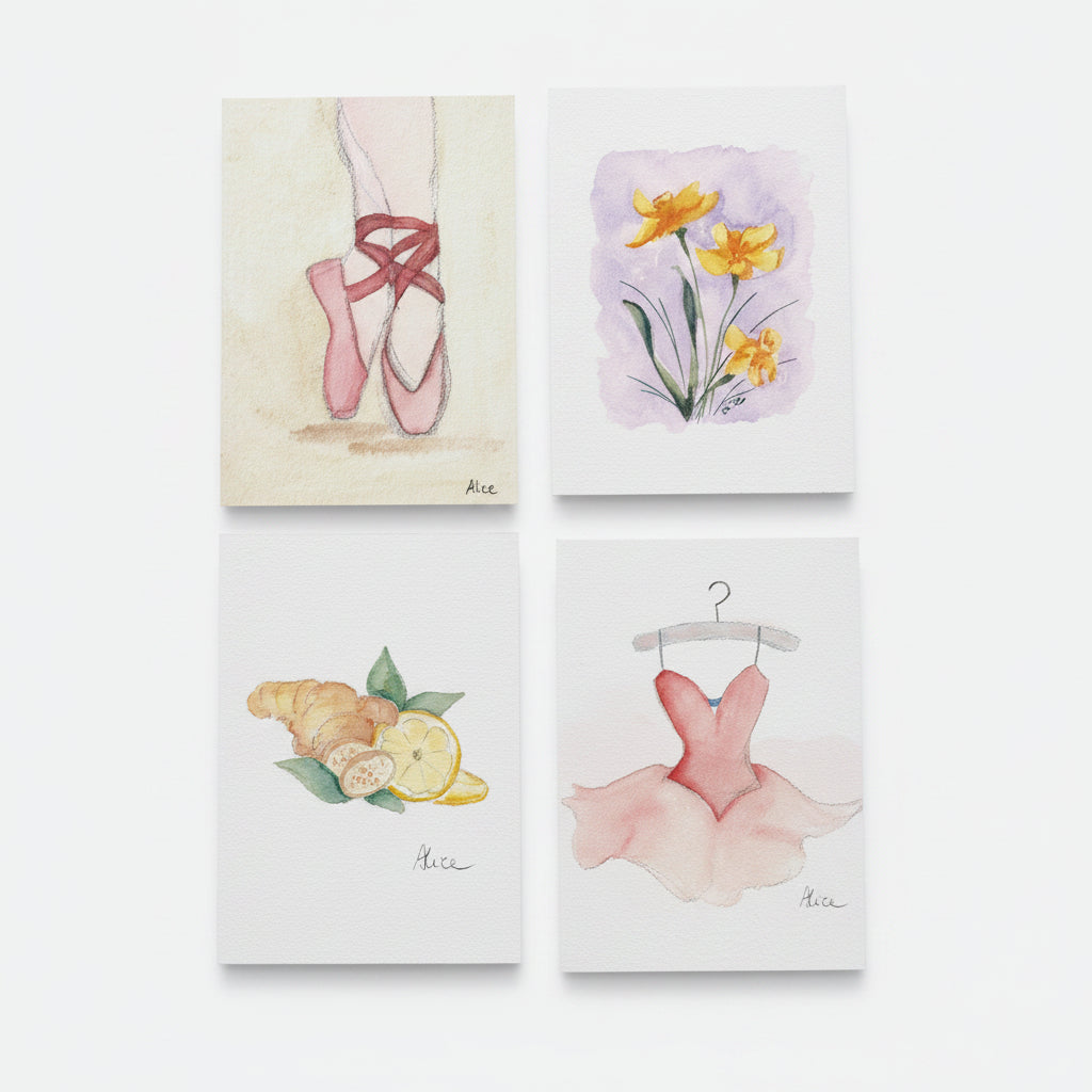 Petites aquarelles - MindfulArt