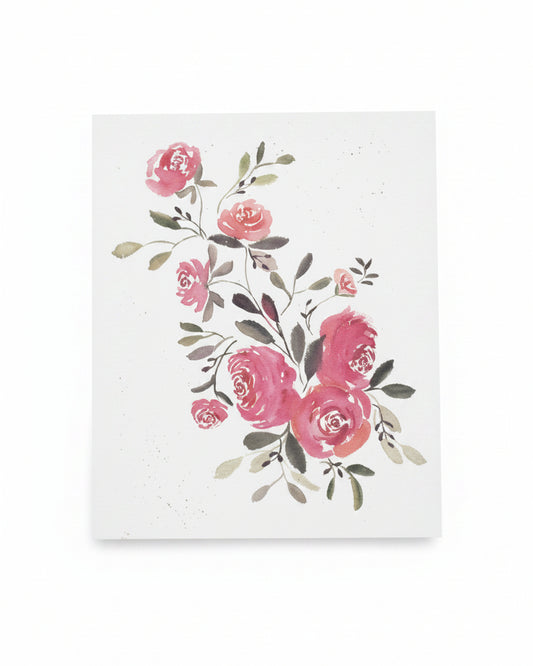 Fleurs roses