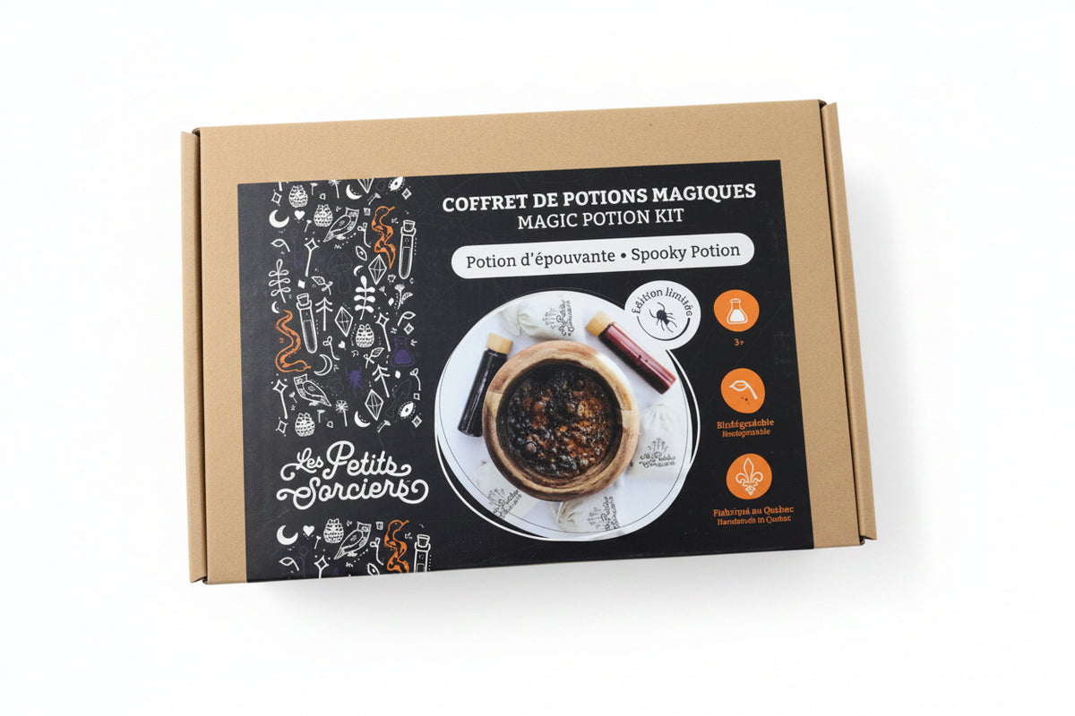 Coffret de potions d'épouvante - Magie d'Halloween