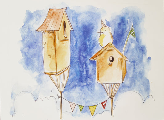 Cabane d'oiseau