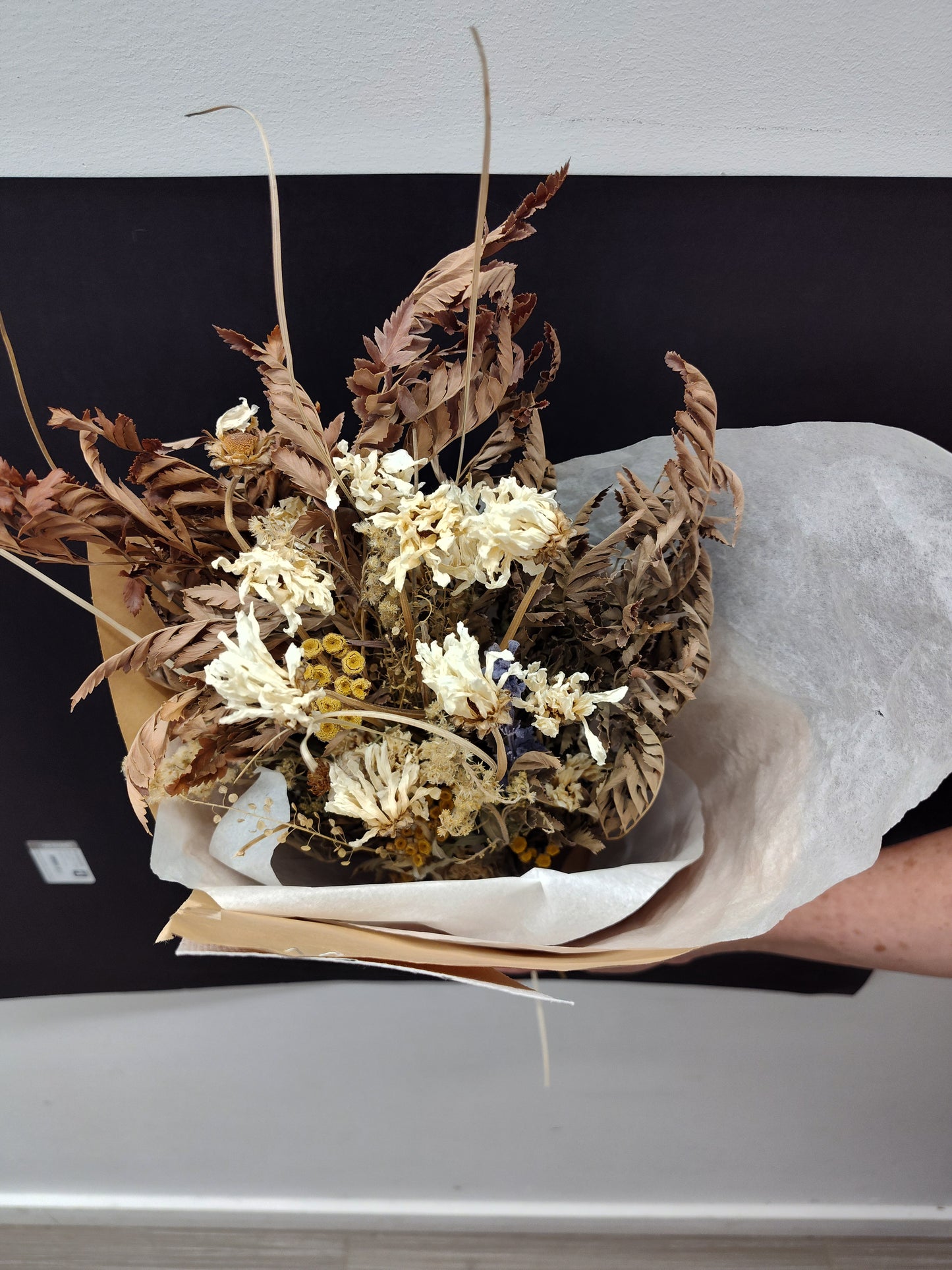 Bouquet de fleurs séchées - Nature éphémère