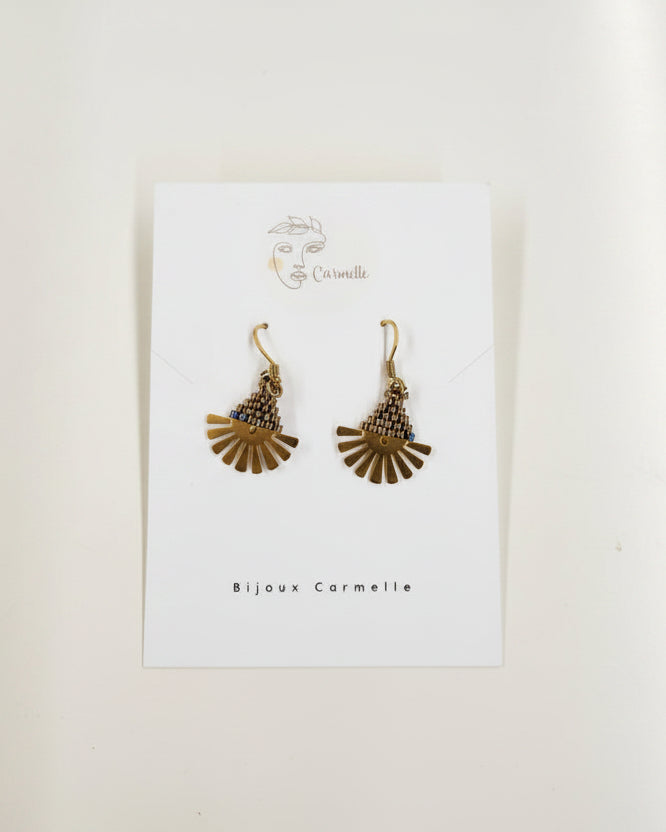 Boucles d'oreilles perlées - Bijoux Carmelle