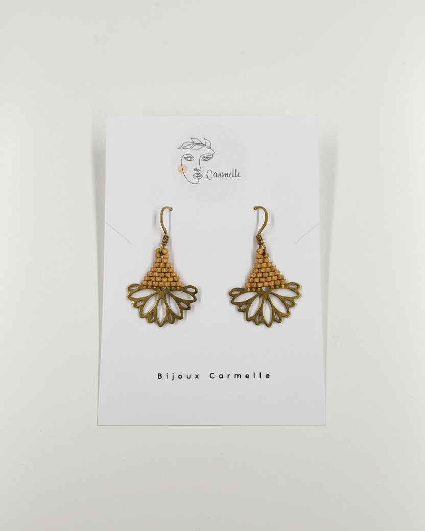 Boucles d'oreilles perlées - Bijoux Carmelle