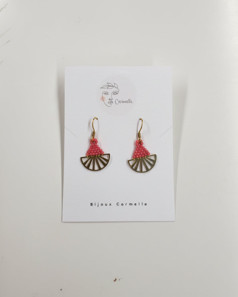 Boucles d'oreilles perlées - Bijoux Carmelle