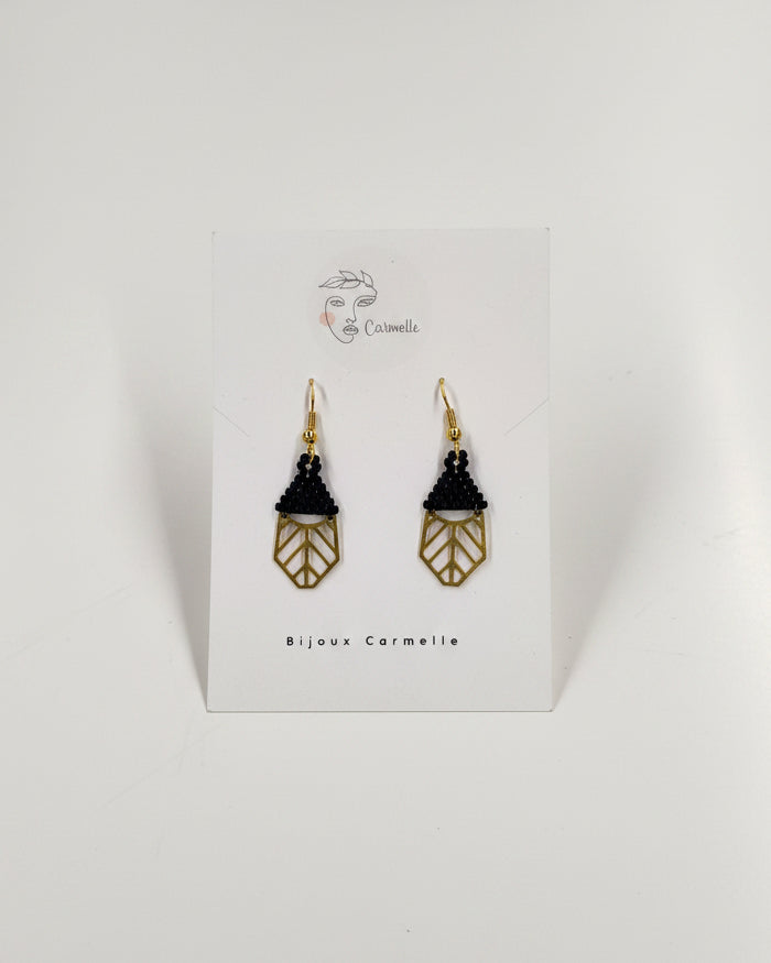 Boucles d'oreilles perlées - Bijoux Carmelle
