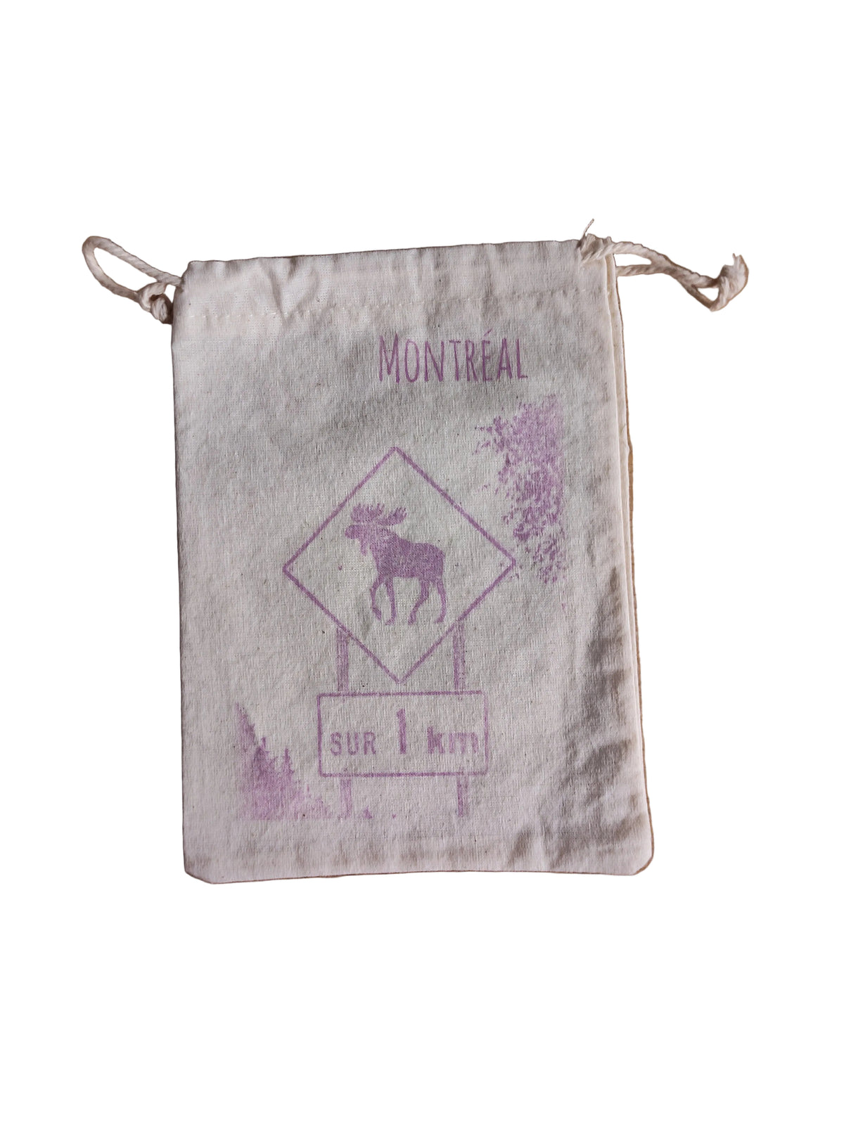 Pochette à cordon sérigraphiée - Petite
