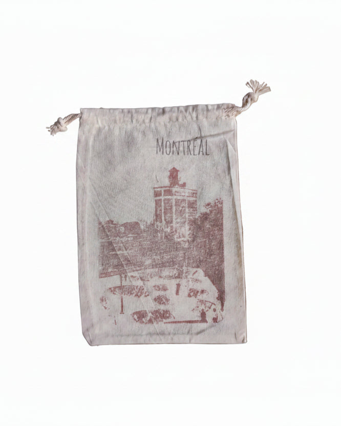 Pochette à cordon sérigraphiée - Petite