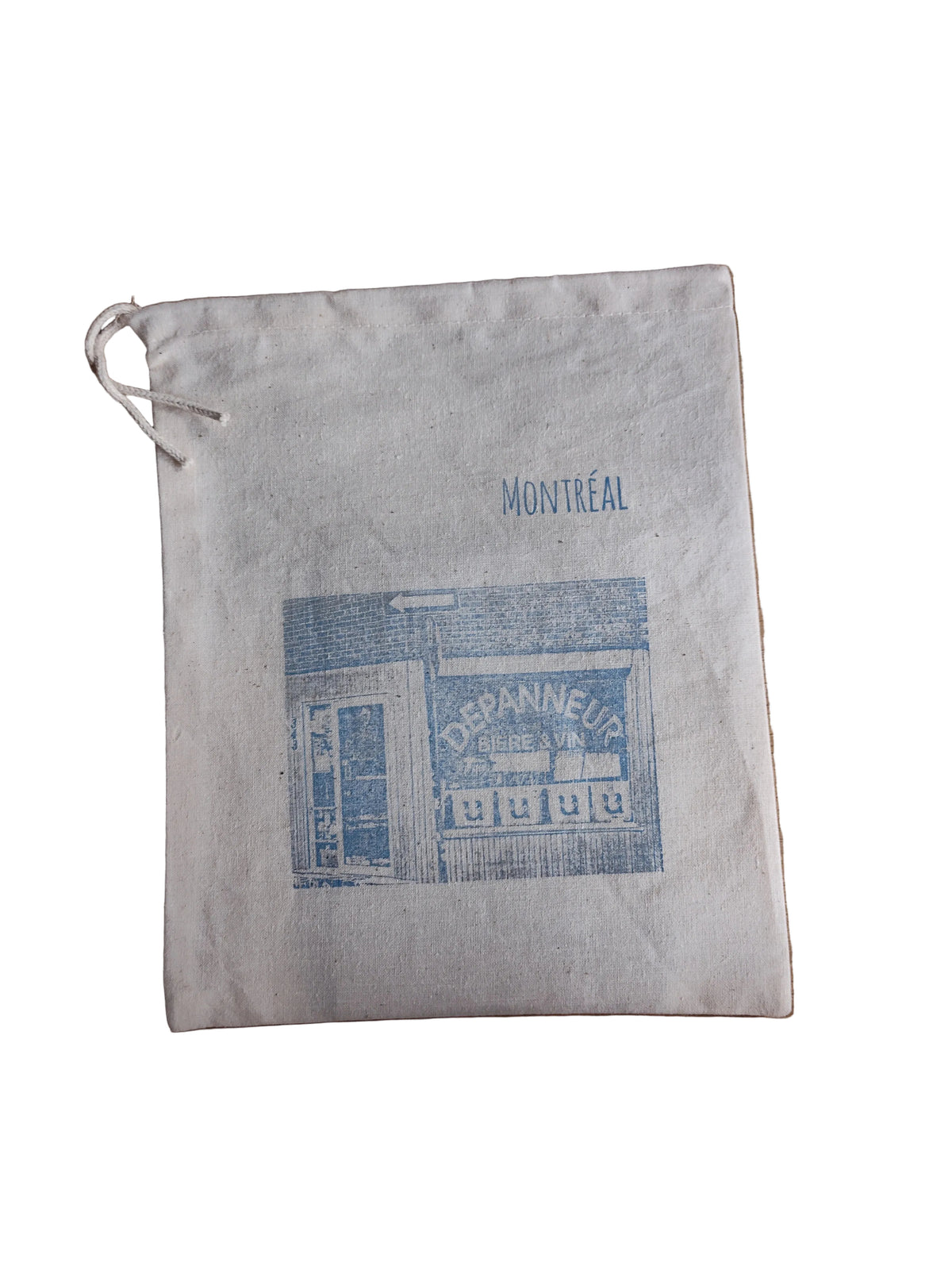 Pochette à cordon sérigraphiée - Moyen