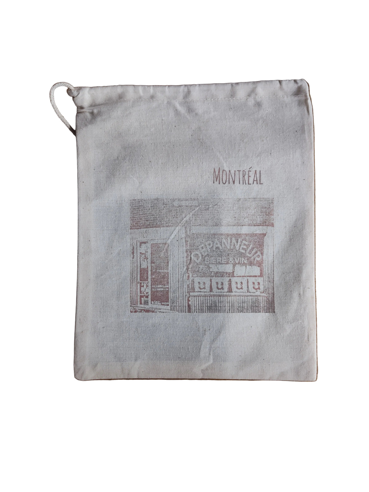 Pochette à cordon sérigraphiée - Moyen