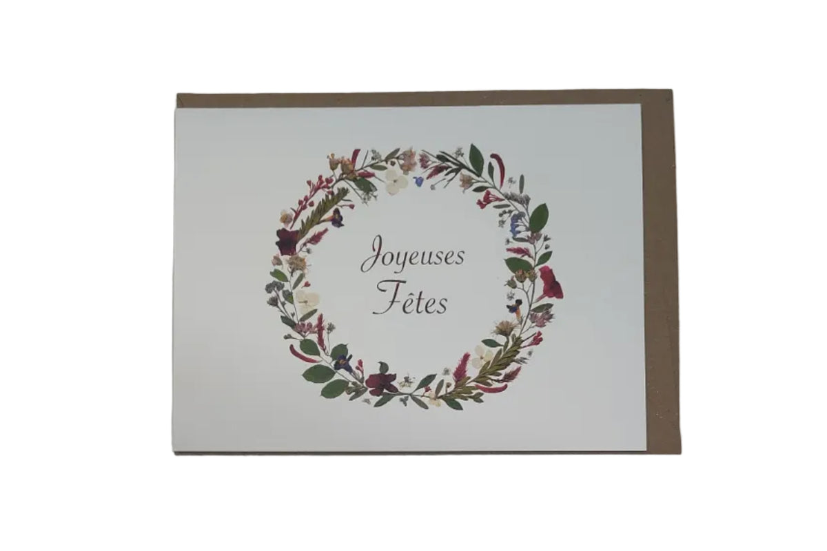 Cartes de Noël - Nature éphémère