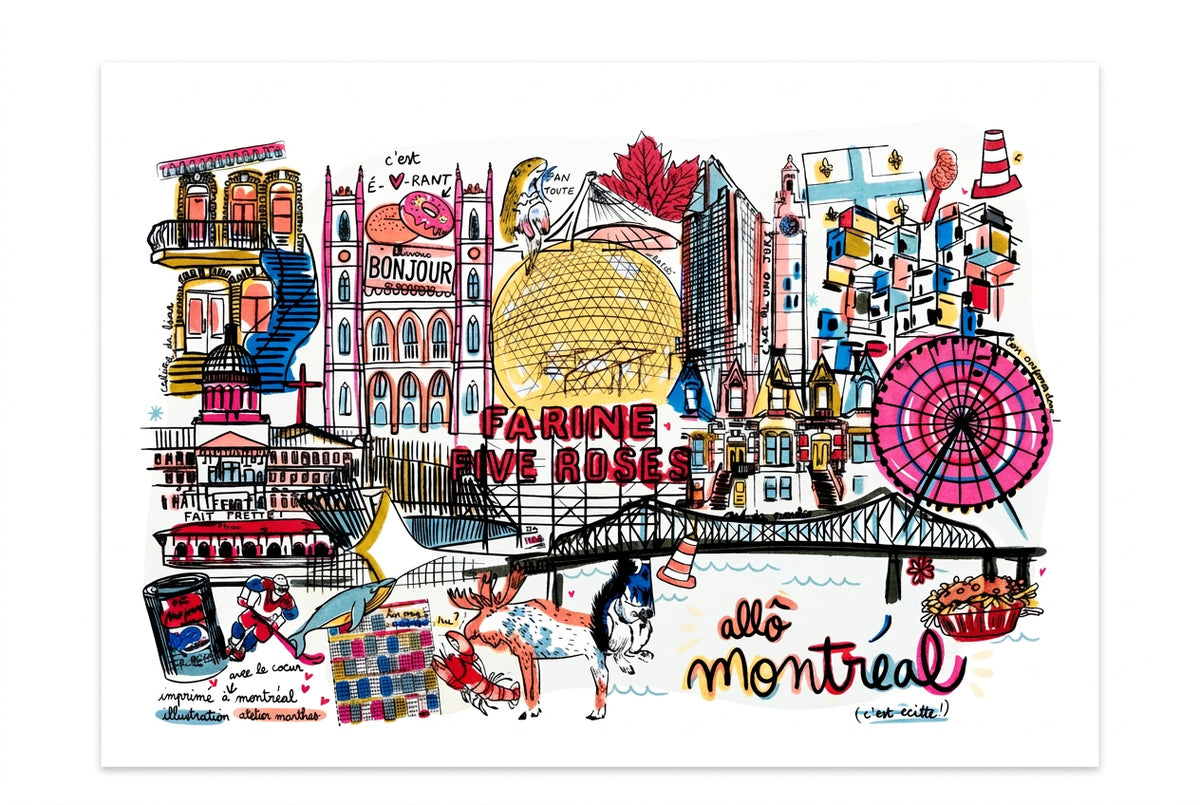 Cartes postales - Atelier Marthes