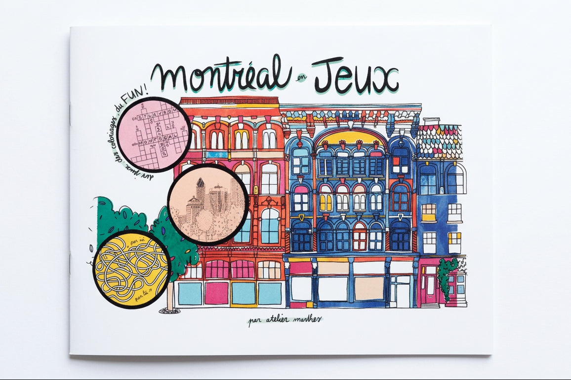 Cahier de jeux - Atelier Marthes