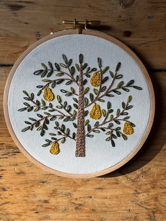 Kit de broderie - Poirier
