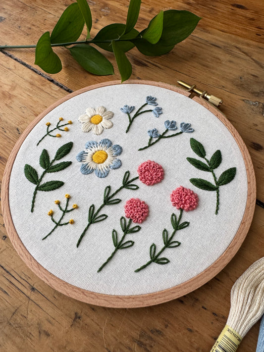 Kit de broderie - Floraison
