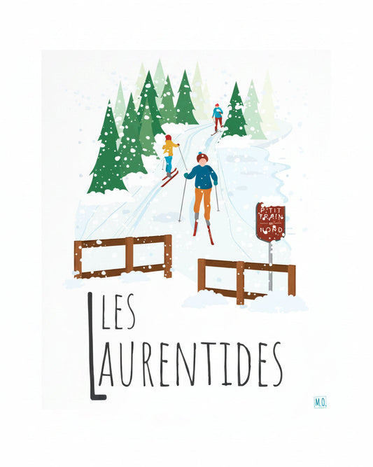 Les Laurentides - En hiver