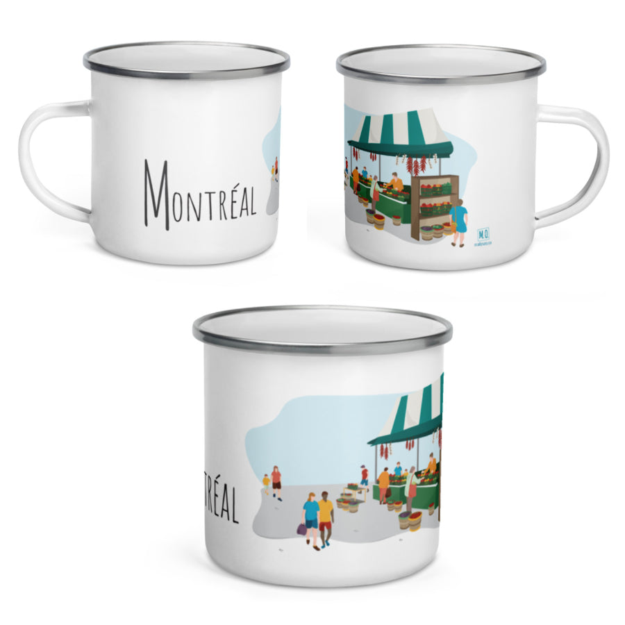 Tasses en émail - Mailys Ory