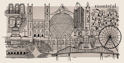 Cartes panoramiques de Montréal - Atelier Marthe