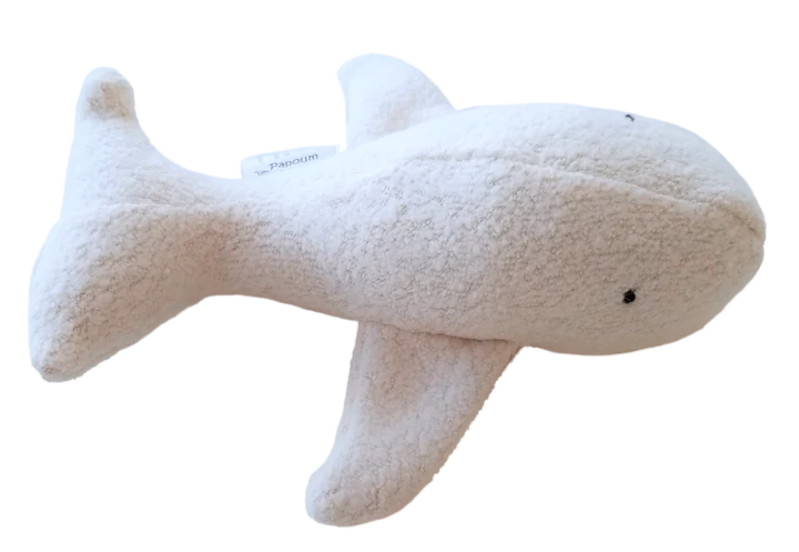 Hochet Béluga, coton biologique