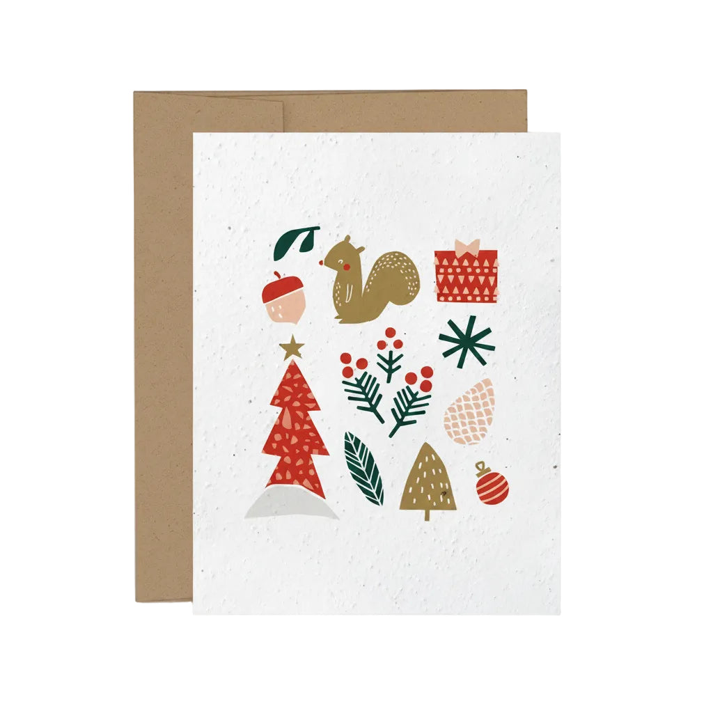 Cartes de Noël à planter – Mimosa Design